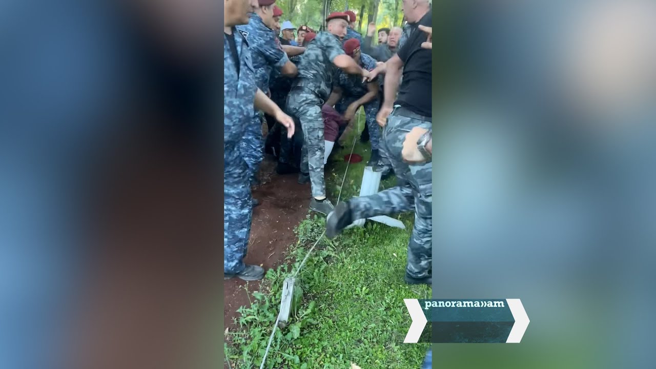 Վաղարշապատում բռնաճնշում. ավելի քան 10 մարդ ձերբակալվել է